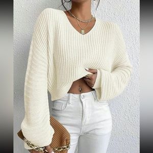NWT URBAN DROP SHOULDER CHUNKY SWEATER